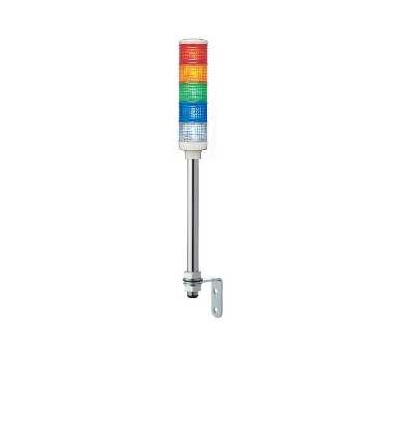 XVC4B5 Signální sloup 40mm 24 V trvalý LED, čirá/modrá/zelená/oranžová/červená, Schneider Electric