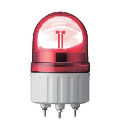 XVR08B04 O 84mm předzapojený rotační maják bez bzučáku, červená, 24 V, Schneider Electric
