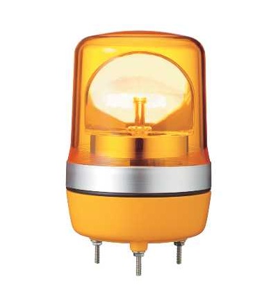 XVR10B05 O 106mm předzapojený rotační maják bez bzučák, oranžová, 24 V, Schneider Electric