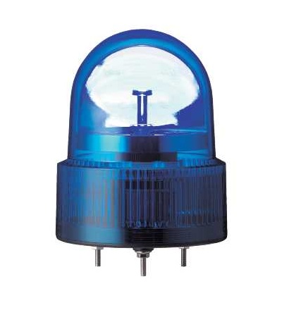 XVR12B06S O 120mm předzapojený rotační maják s bzučák, modrá, 24 V, Schneider Electric