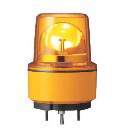 XVR13B05 O 130mm předzapojený rotační maják bez bzučák, oranžová, 24 V, Schneider Electric
