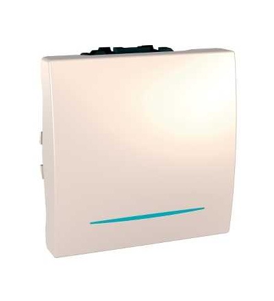 MGU3.261.25N Spínač jednopólový s orientační kontrolkou, řazení 1So,16A, marfil, Schneider Electric