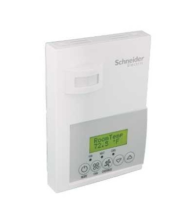 SEZ7260F5545W Zoning System controller wireless Zigbee Pro, analog output, PIR cover, Schneider Electric