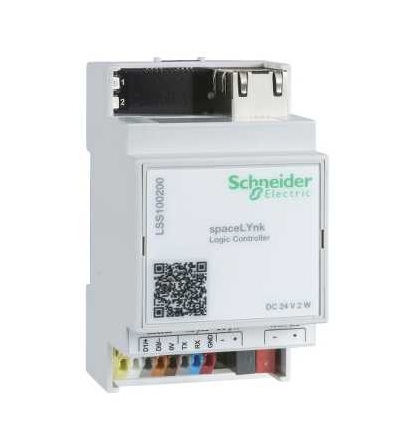 LSS100200 KNX/Modbus/BACnet/IP spaceLYnk kontrolér, Schneider Electric