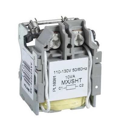 LV429386 Vypínací napěťová spoušť MX, 110..130 V, 50/60Hz, Schneider Electric