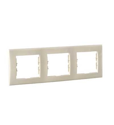 SDN5800547 Rámeček trojnásobný, beige, Schneider Electric