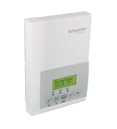 SEZ7656H1045B Heat Pump controller BACnet, Economizer, scheduling, 2H/2C, Schneider Electric