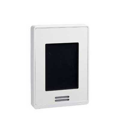 SE8350U0B11 Fancoilový regulátor s dotyk, LCD, čidlem vlhkosti, BACnet, Schneider Electric
