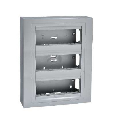 U22.236.30 Centrální jednotka, 3 řada x 6 modulů, na povrch, alu, Schneider Electric