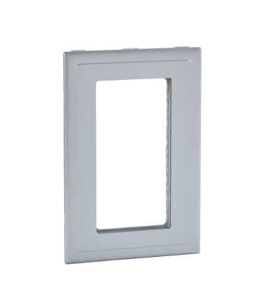 U47.104.30PTH Montážní rámeček 90x45 s krytem, alu, Schneider Electric