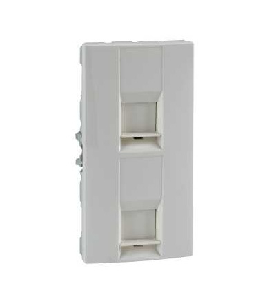 U9.462.25 Kryt datové zásuvky 2xRJ45, marfil, Schneider Electric