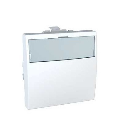 MGU3.246.1812V Unica, ovládač tlačítkový, ř. 1/0, 10A 12 V AC, 2mod., polar, Schneider Electric