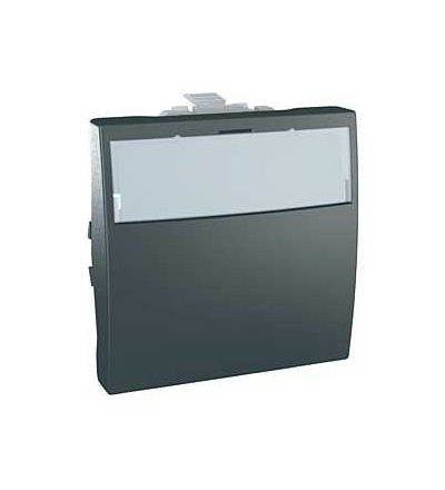 MGU3.246.1212V Unica Top/Class, ovládač tlačítkový, ř. 1/0, 10A 12 V AC, 2mod., grafit, Schneider Electric