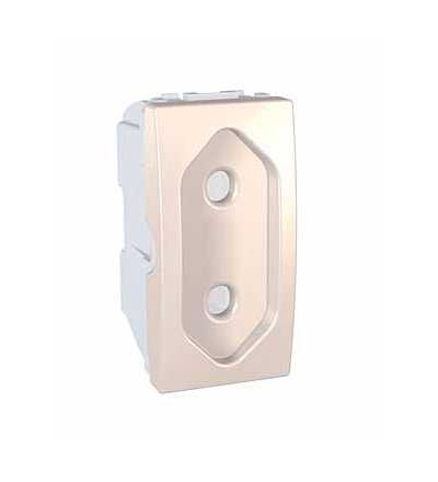 MGU3.031.25 Unica, zásuvka 230V/10A, 2p, krytky, EU, 1mod., marfil, Schneider Electric
