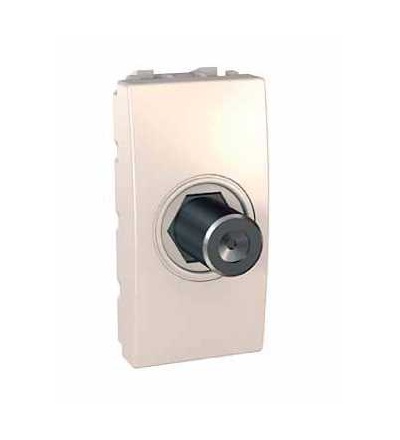 MGU3.468.25 Unica, anténní zásuvka F konektor, 1mod., marfil, Schneider Electric