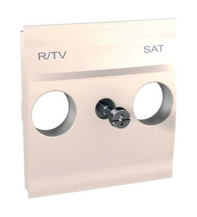 MGU9.441.25 Unica, krycí deska pro zásuvku R-TV/SAT, 2mod., marfil, Schneider Electric