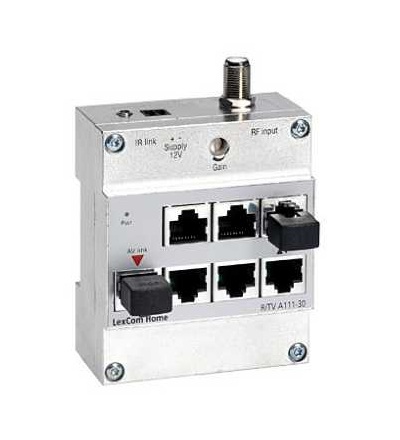 VDIR627130 LexCom Home-Premium-Anténní zesilovač R/TV A111-30, 6+1port, Schneider Electric