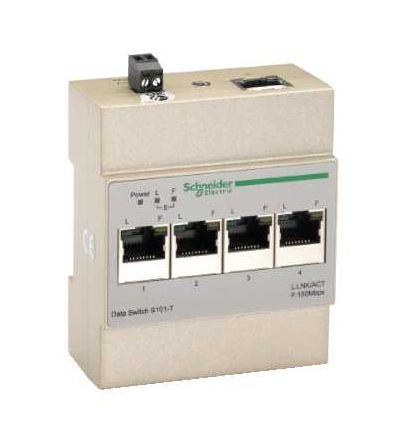 VDIR623101 LexCom Home-Data.Switch S101-T 4&1porty 10-100 Mbps, Schneider Electric