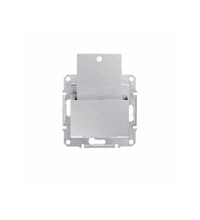 SDN1900160 Sedna, kartový spínač, 10AX bez rámečku, alu, Schneider Electric
