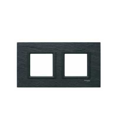 MGU68.004.7Z1 Unica Class, krycí rámeček, dvojnásobný, slate, Schneider Electric