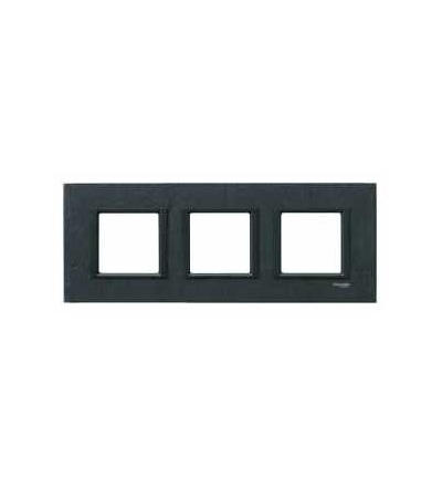 MGU68.006.7Z1 Unica Class, krycí rámeček, trojnásobný, slate, Schneider Electric
