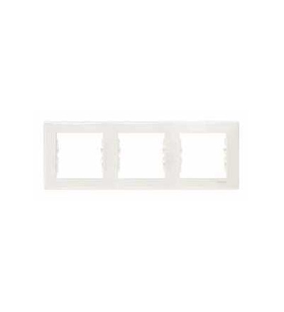 SDN5800623 Rámeček 3násobný, cream, Schneider Electric