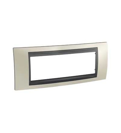 MGU66.106.295 Krycí rámeček Top šestimodulový, Opal, Schneider Electric
