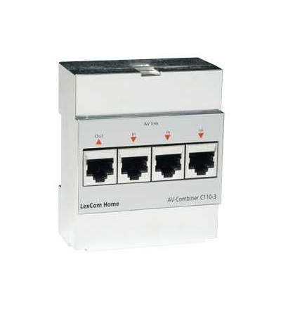 VDIR673003 LexCom Home, Premium, AV slučovač C110, 3, trojcestný, Schneider Electric