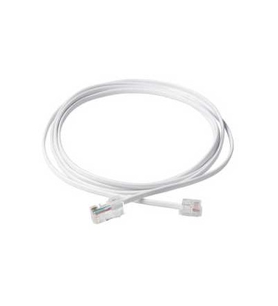 VDIR642107 LexCom Home, Premium, tele připoj. kabel RJ11 UTP, white, 5m, Schneider Electric