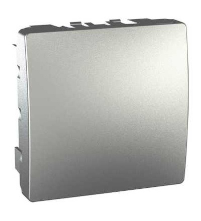 MGU9.866.30 Unica Top/Class, záslepný kryt, 2mod., aluminium, Schneider Electric