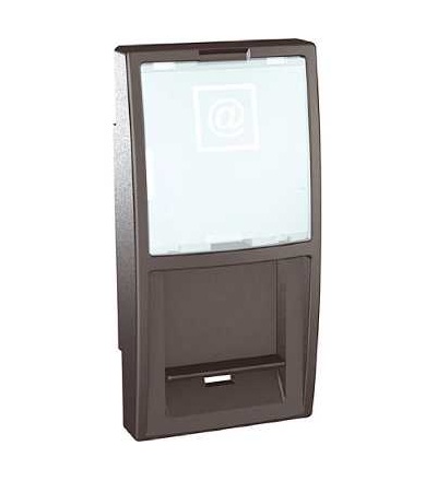 MGU9.461.12 Unica Top/Class, RJ45 kryt datové zásuvky for AT&T, 1mod., grafit, Schneider Electric