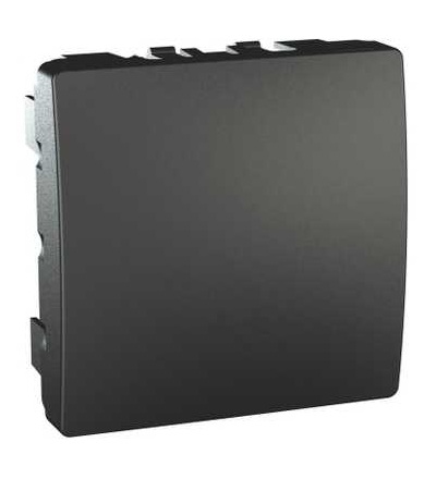 MGU9.866.12 Unica Top/Class, záslepný kryt, 2mod., grafit, Schneider Electric