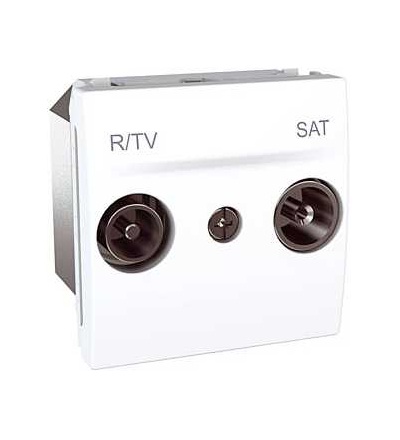 MGU3.454.18 Unica, zásuvka R-TV/SAT, koncová, polar, Schneider Electric
