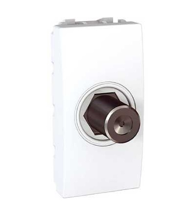 MGU3.468.18 Unica, anténní zásuvka F konektor, 1mod., polar, Schneider Electric