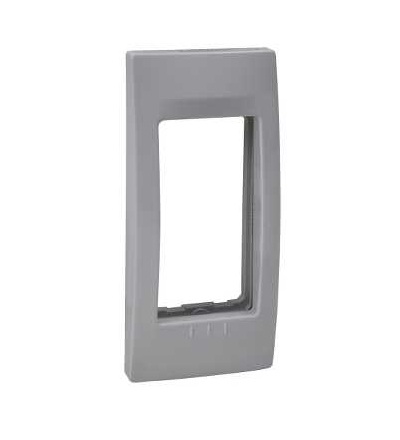 MGU47.201.18P Unica Basic, cover frame (fix. frame), 1 gang, 1m, white, Schneider Electric