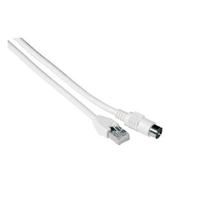 VDIR643004 LexCom Home-Premium-rádio kabel, 75/100Ohm Balun, bílý, 3m, Schneider Electric