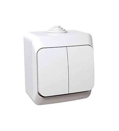WDE000551 Cedar Plus, přepínač sériový ř.5, 16AX, orientační kontrolka, bílá, Schneider Electric