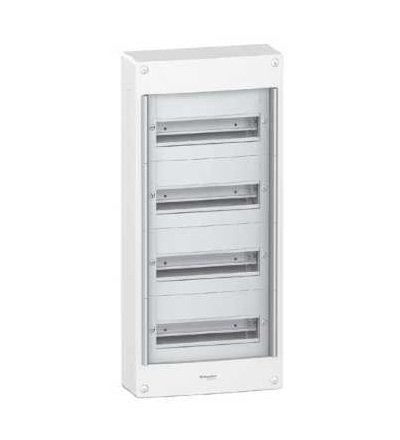 PRA13654 Pragma povrch. montáž, IP30, 4x13modulů, bez dveří, Schneider Electric