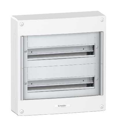 PRA10262 Pragma povrch. montáž, IP30, 2x18modulů, bez dveří, Schneider Electric