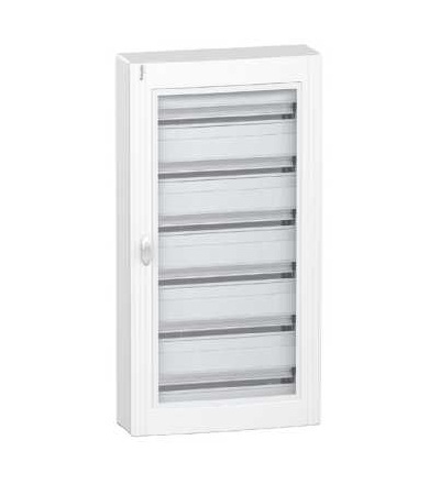 PRA21624 Pragma povrch. montáž, IP40, 6x24modulů, průhl. dveře, Schneider Electric