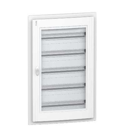 PRA23524 Pragma zapuštěná rozvodnice- IP 40, 5x24mod., průhledné dveře, Schneider Electric