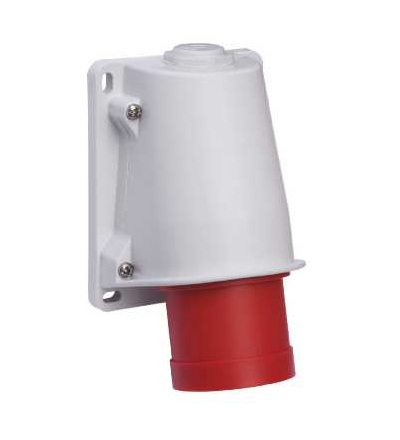 PKE32W434 Pratika šroub. vidlice, úhlová, 32A, 3p+E, 380...415 V AC, nástěná, Schneider Electric