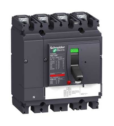 LV429639 Odpínač Compact NSX100NA, 100A, 4p, Schneider Electric