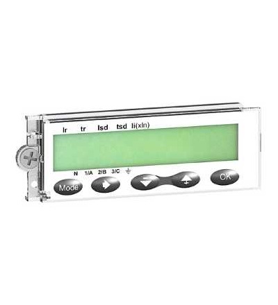 LV429486 LCD displej, pro NSX100..630 vybavený Micrologic 6.E, M, Schneider Electric