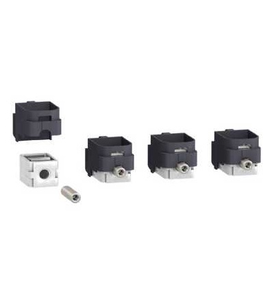 LV429243 4 svorky pro kabel, 1,5..95mm2, pro INS40..160/INV100..250/NSX100..250, Schneider Electric