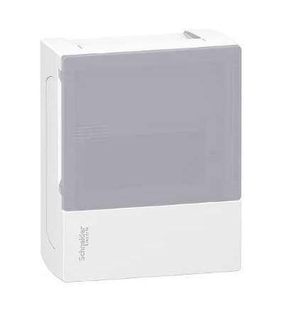 MIP12106T Mini Pragma rozvodnice pro povrch. montáž, 1x6mod., šedé matné dveře, Schneider Electric