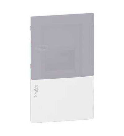 MIP22104T Mini Pragma vestavěná rozvodnice, 1x4mod., šedé matné dveře, Schneider Electric