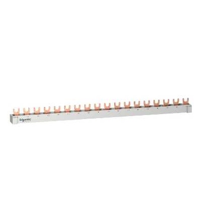 R9XFH518G Resi9 propojovací lišta, 4p N L1 N L2 N L3 kabel vstup, 18mod., Schneider Electric