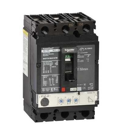 NHJF36060U31XTW PowerPact multistandard-Rám-H-60A-100 KA-jednotka spouští Micrologic 3,0, Schneider Electric