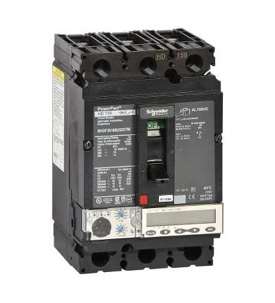 NHGF36150U53XTW PowerPact multistandard-Rám-H-150A-65 KA-jednotka spouští Micrologic 5,2 E, Schneider Electric